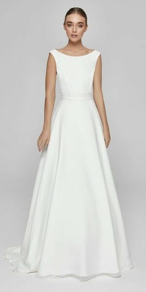 Bride Now! Brautkleid Brautkleid in A - Linie aus Spitze und Chiffon comfortable to wear