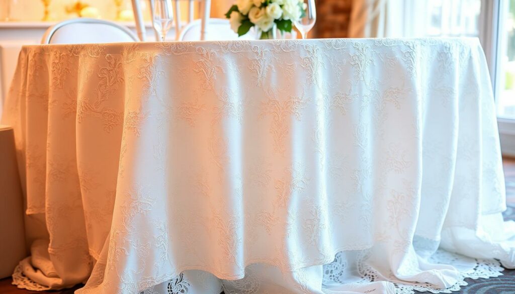 Auswahl Tischtuch Hochzeit