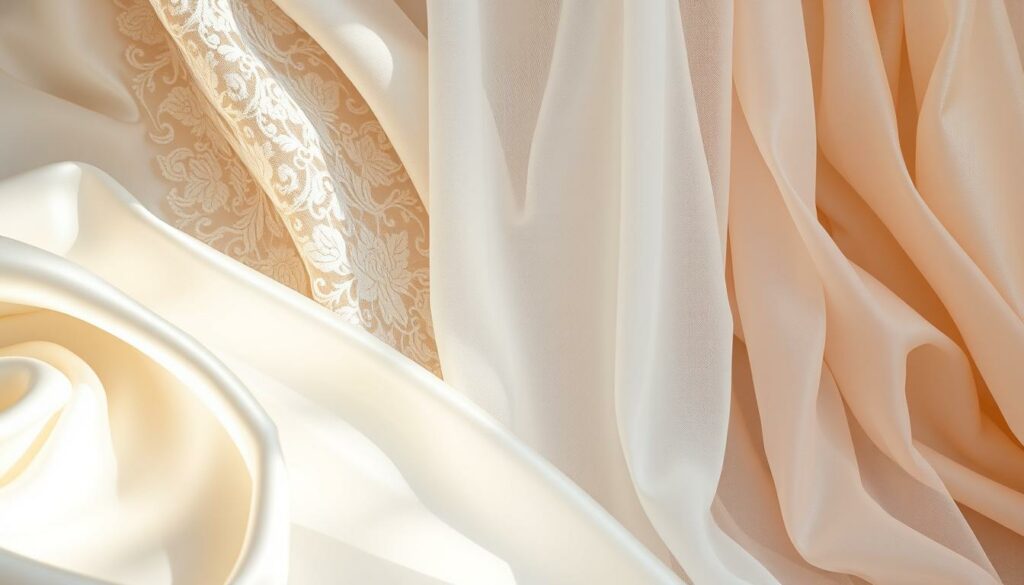 Brautkleid Stoffe