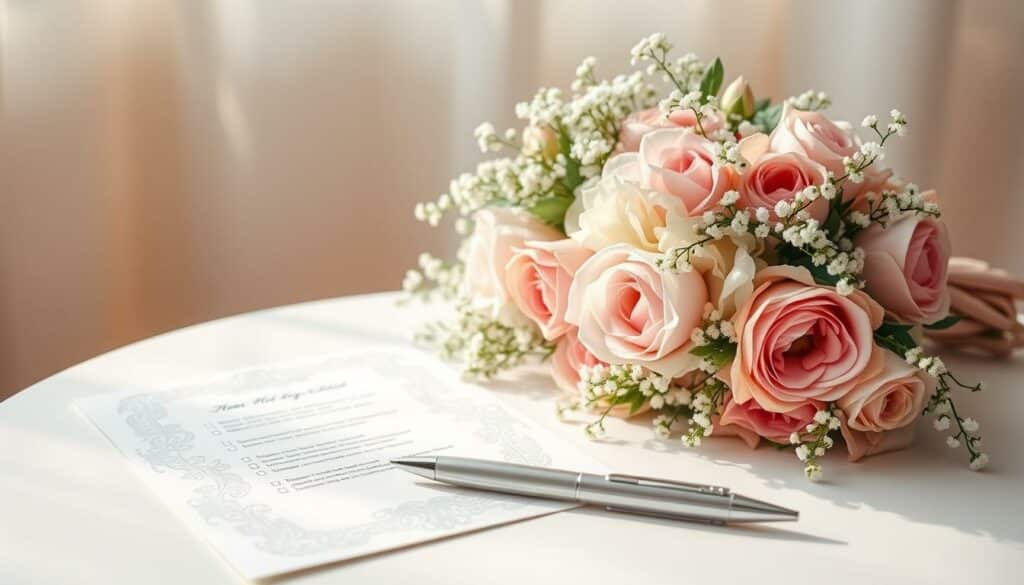 Checkliste für die Dekoration deiner Hochzeit