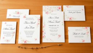 Checkliste für die Hochzeitspapeterie: Save-the-Date, Einladungen & Dankeskarten