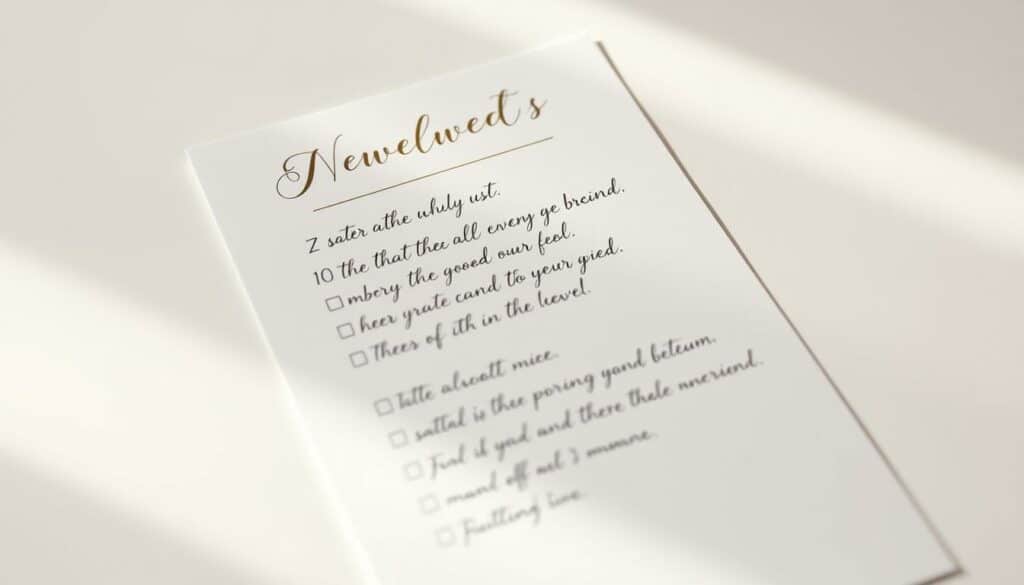 Checkliste für nach der Hochzeit