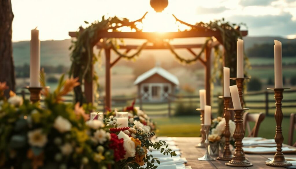 DIY Hochzeit Dekoration