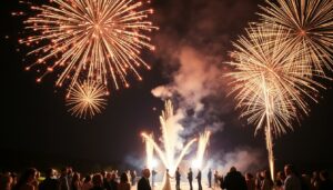 Feuerwerk zur Hochzeit