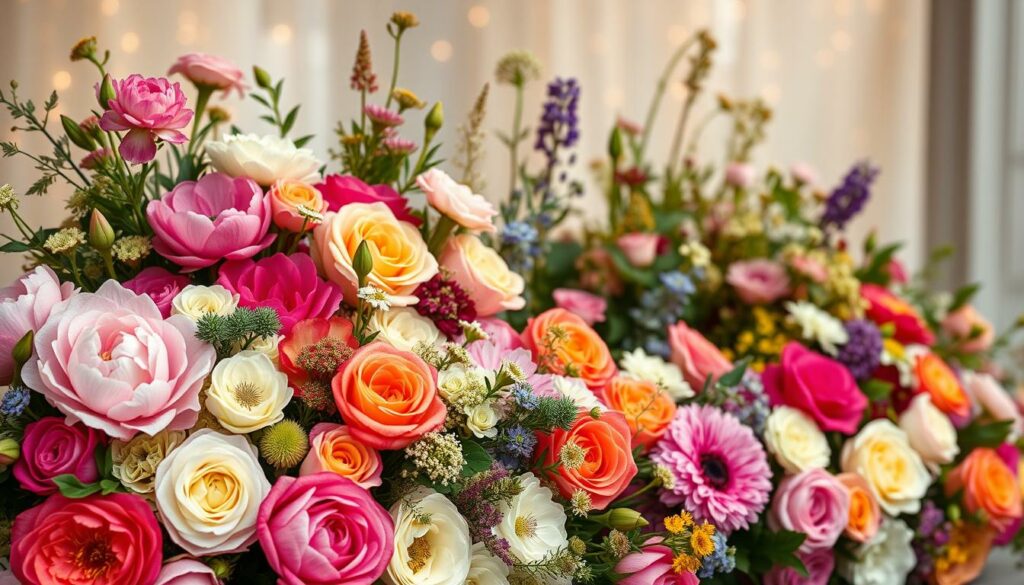 Hochzeitsblumen Auswahl