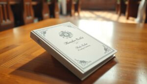 Kirchenheft für eure Hochzeit – welche Inhalte gehören rein?