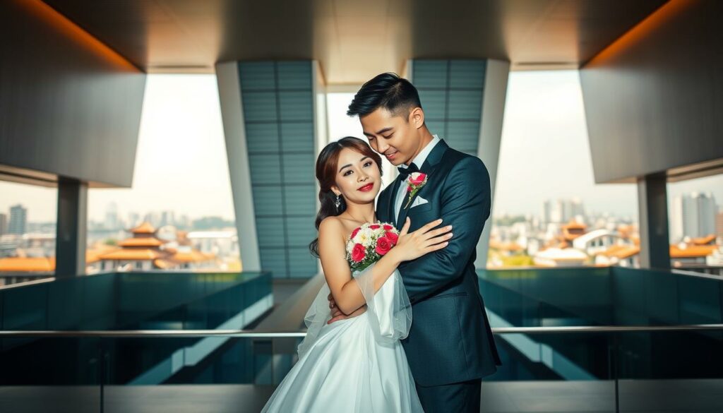 Moderne Hochzeitsfotografie