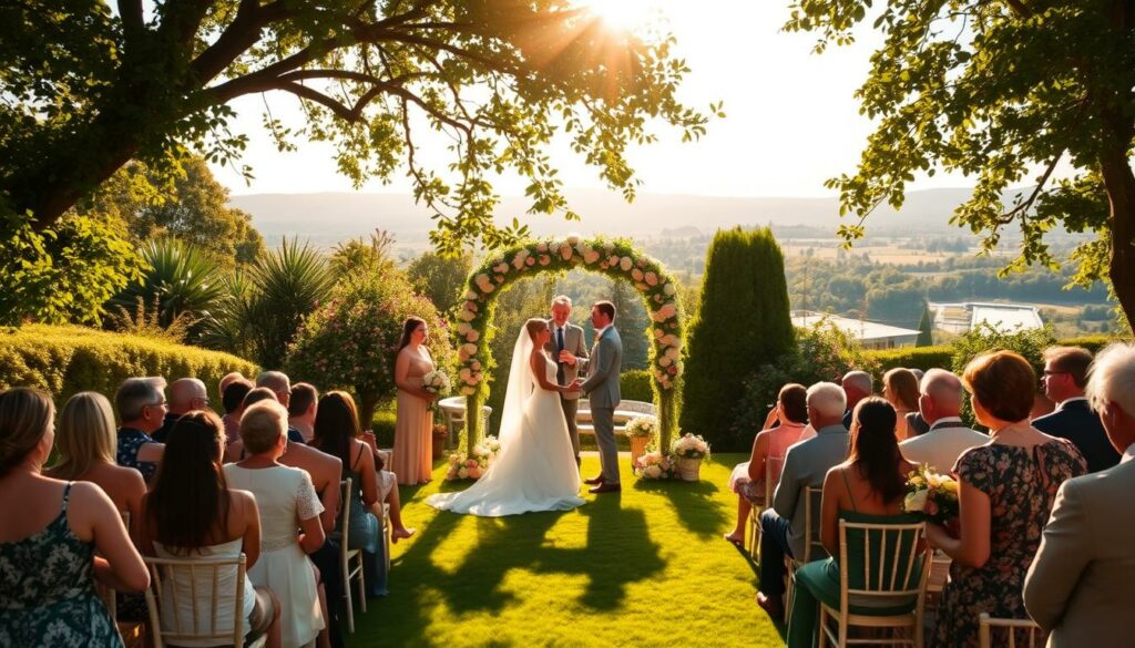 Outdoor-Hochzeit