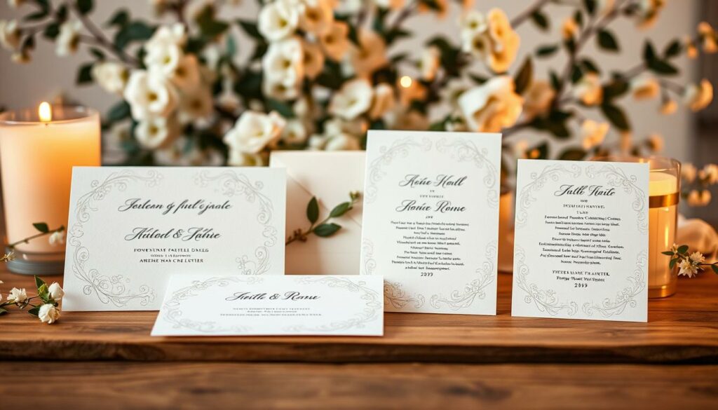Papeterie bei einer Hochzeit: Das sollte wirklich dabei sein