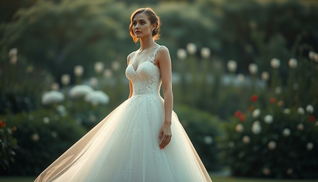 Perfektes Hochzeitskleid
