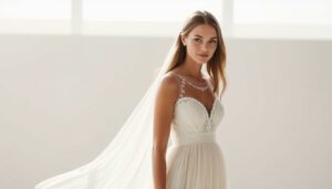 Schlichte Brautkleider – Inspirationen