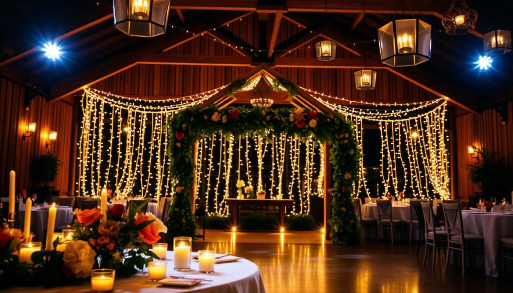 Stimmungsbeleuchtung Hochzeit