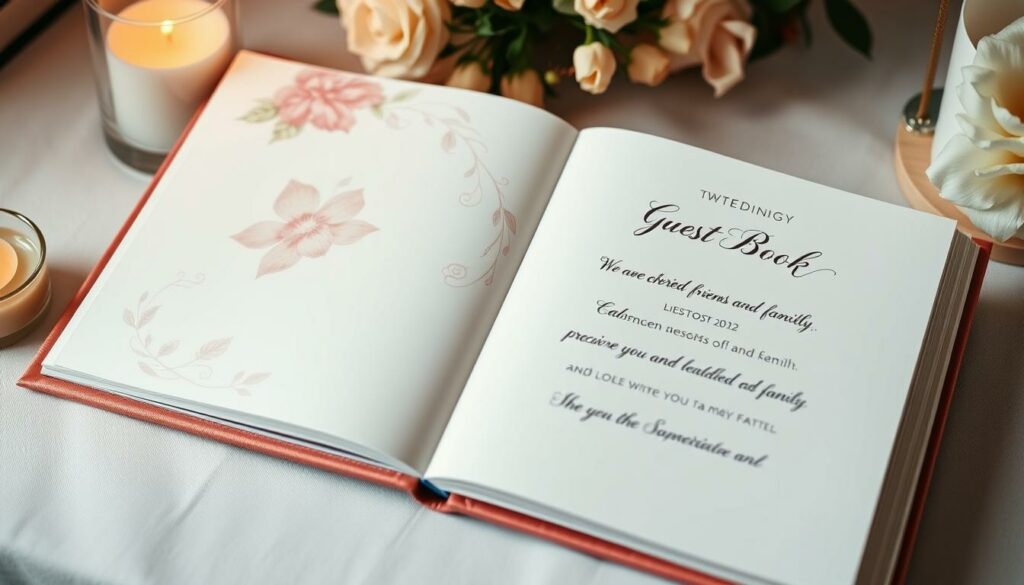 Was schreiben Eltern ins Gästebuch zur Hochzeit?