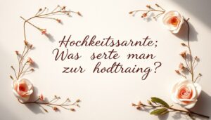 Was schreibt man in die Karte zur Hochzeit?