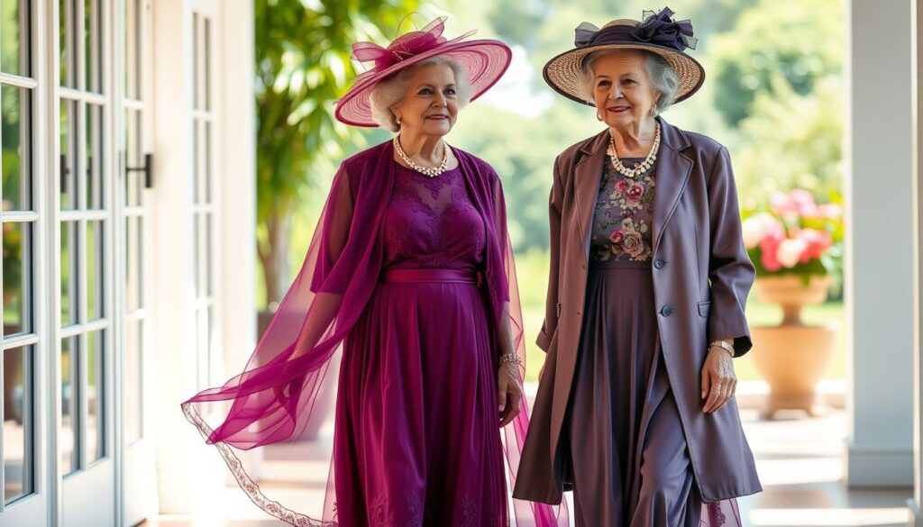 Was trägt Oma zur Hochzeit der Enkelin?