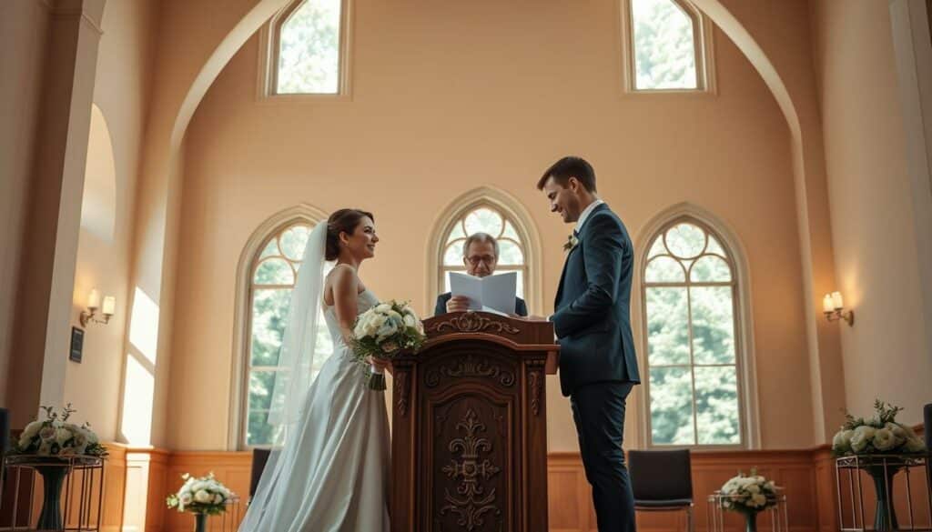 Wie läuft eine standesamtliche Hochzeit ab?